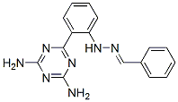 Benzaldehyde [2-(4,6-diamino-1,3,5-triazin-2-yl)phenyl]hydrazone CAS#: 29366-80-1