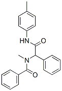 Benzamide, N-methyl-N-[alpha-(p-tolylcarbamoyl)benzyl]- (8CI) CAS#: 28544-59-4