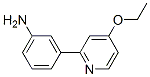 Benzenamine, 3-(4-ethoxy-2-pyridinyl)- (9CI) CAS#: 289469-68-7