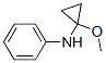 Benzenamine, N-(1-methoxycyclopropyl)- (9CI) CAS#: 220827-72-5