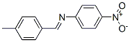 Benzenamine, N-[(4-methylphenyl)methylene]-4-nitro- CAS#: 20192-50-1