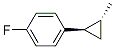 Benzene, 1-fluoro-4-[(1R,2R)-2-methylcyclopropyl]- (9CI) CAS#: 229168-32-5