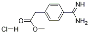 Benzeneacetic acid, 4-(aMinoiMinoMethyl)-, Methyl ester, Monohydrochloride CAS#: 18219-41-5