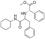 Benzeneacetic acid, alpha-[[2-(cyclohexylamino)-2-oxo-1-(phenylmethyl)ethyl]amino]-, methyl ester, (alphaS)- (9CI) CAS#: 285996-53-4