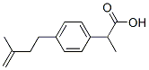 Benzeneacetic acid, -alpha--methyl-4-(3-methyl-3-butenyl)- (9CI) CAS#: 106897-81-8