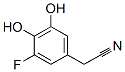 Benzeneacetonitrile,  3-fluoro-4,5-dihydroxy- CAS#: 104716-76-9