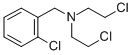 Benzenemethanamine, 2-chloro-N,N-bis (2-chloroethyl)- CAS#: 2361-61-7