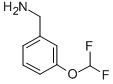 Benzenemethanamine, 3-(difluoromethoxy)- (9CI) CAS#: 244022-71-7