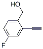 Benzenemethanol, 2-ethynyl-4-fluoro- (9CI) CAS#: 229028-02-8