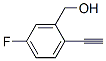 Benzenemethanol, 2-ethynyl-5-fluoro- (9CI) CAS#: 229028-01-7
