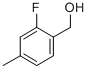 Benzenemethanol, 2-fluoro-4-methyl- (9CI) CAS#: 252004-38-9