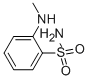Benzenesulfonamide, 2-(methylamino)- (9CI) CAS#: 21639-28-1