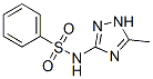 Benzenesulfonamide, N-(5-methyl-s-triazol-3-yl)- (8CI) CAS#: 21357-99-3