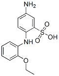 Benzenesulfonic acid, 5-amino-2-[ (2-ethoxyphenyl)amino]- CAS#: 135-05-7