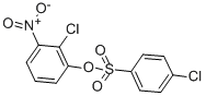 Benzenesulfonic acid, p-chloro-, 2-chloro-3-nitrophenyl ester CAS#: 105945-62-8