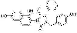 Benz[f]imidazo[1,2-a]quinoxalin-3(11H)-one,  8-hydroxy-2-[(4-hydroxyphenyl)methyl]-12-(phenylmethyl)- CAS#: 114496-03-6
