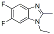 Benzimidazole, 1-ethyl-5,6-difluoro-2-methyl- (7CI,8CI) CAS#: 1842-14-4