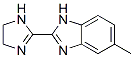 Benzimidazole, 2-(2-imidazolin-2-yl)-5-methyl- (8CI) CAS#: 14483-91-1