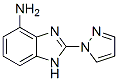 Benzimidazole, 4-amino-2-pyrazol-1-yl- (8CI) CAS#: 23861-08-7