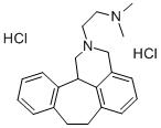 Benzo(6,7)cyclohept(1,2,3-de)isoquinoline, 1,2,3,7,8,12b-hexahydro-2-( 2-(dimethylamino)ethyl)-, dihydrochloride CAS#: 19701-61-2