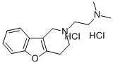 Benzofuro(3,2-c)pyridine, 1,2,3,4-tetrahydro-2-(2-(dimethylamino)ethyl )-, dihydrochloride CAS#: 100347-66-8