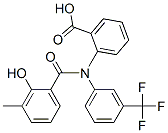 Benzoic  acid,  2-[(2-hydroxy-3-methylbenzoyl)[3-(trifluoromethyl)phenyl]amino]- CAS#: 27242-42-8