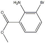 Benzoic acid, 2-amino-3-bromo-, methyl ester CAS#: 104670-74-8