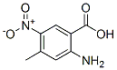 Benzoic acid, 2-amino-4-methyl-5-nitro- (9CI) CAS#: 204254-68-2
