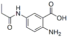 Benzoic acid, 2-amino-5-[(1-oxopropyl)amino]- (9CI) CAS#: 104986-14-3