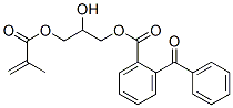 Benzoic acid, 2-benzoyl-, 2-hydroxy-3-(2-methyl-1-oxo-2-propenyl)oxypropyl ester CAS#: 21142-06-3