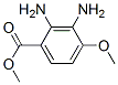 Benzoic acid, 2,3-diamino-4-methoxy-, methyl ester (9CI) CAS#: 201287-70-9
