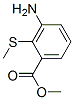 Benzoic acid, 3-amino-2-(methylthio)-, methyl ester (9CI) CAS#: 213176-56-8