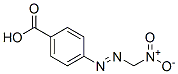 Benzoic acid, 4-[(nitromethyl)azo]- (9CI) CAS#: 212519-36-3