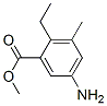 Benzoic acid, 5-amino-2-ethyl-3-methyl-, methyl ester (9CI) CAS#: 107490-30-2