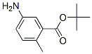 Benzoic acid, 5-amino-2-methyl-, 1,1-dimethylethyl ester (9CI) CAS#: 209223-88-1