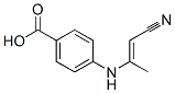 Benzoic acid, p-[(2-cyano-1-methylvinyl)amino]- (8CI) CAS#: 25354-52-3
