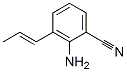 Benzonitrile, 2-amino-3-(1-propenyl)- (9CI) CAS#: 114345-13-0