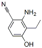 Benzonitrile, 2-amino-3-ethyl-4-hydroxy- CAS#: 102569-27-7
