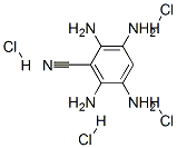 Benzonitrile, 2,3,5,6-tetraamino-, tetrahydrochloride CAS#: 18128-06-8