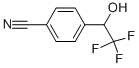 Benzonitrile, 4-(2,2,2-trifluoro-1-hydroxyethyl)- (9CI) CAS#: 107018-37-1