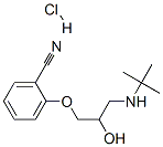 Benzonitrile, o-[3-(tert-butylamino)-2-hydroxypropoxy]-, monohydrochloride, (-)- (8CI) CAS#: 22972-95-8