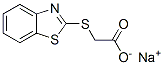 (Benzothiazol-2-ylthio)acetic acid sodium salt CAS#: 112923-13-4
