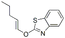 Benzothiazole, 2-(1-pentenyloxy)-, (E)- (9CI) CAS#: 101383-79-3