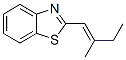 Benzothiazole, 2-(2-methyl-1-butenyl)- (7CI,9CI) CAS#: 1628-62-2