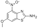 Benzothiazole, 2-amino-6-methoxy-4-nitro- (8CI) CAS#: 16586-53-1