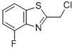 Benzothiazole, 2-(chloromethyl)-4-fluoro- (9CI) CAS#: 110704-21-7