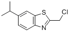 Benzothiazole, 2-(chloromethyl)-6-(1-methylethyl)- (9CI) CAS#: 110704-26-2
