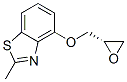 Benzothiazole, 2-methyl-4-[(2S)-oxiranylmethoxy]- (9CI) CAS#: 256373-26-9