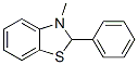 Benzothiazole, 2,3-dihydro-3-methyl-2-phenyl- (9CI) CAS#: 16192-33-9