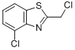 Benzothiazole, 4-chloro-2-(chloromethyl)- (9CI) CAS#: 110704-20-6